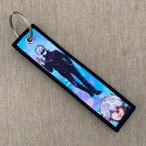 NEW Jujutsu Kaisen Satoru Gojo Jet Tag Keychain